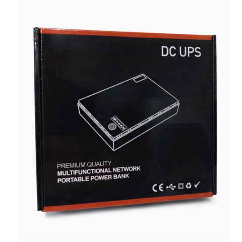 UPS ДБЖ для роутера та ONU Voltronic DC18W 10400mAh, 5V/9V/12V, USB Type-C