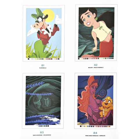 Розмальовка-антистрес Disney (Сила дівчат) 100 загадкових малюнків за номерами