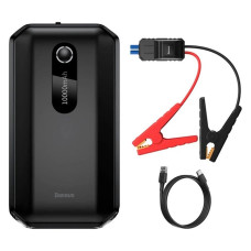 Пусковий пристрій Baseus Super Energy Air Car Jump Starter 10000mAh 1000A  автомобільний бустер для запуску двигуна з функцією павербанка