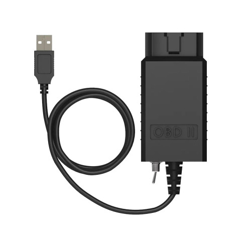 Автомобільний діагностичний адаптер ELM327 USB OBD2 для Ford  сканер помилок і діагностики авто з перемикачем HS-CAN/MS-CAN