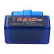 Автосканер ELM327 v1.5 PIC18F25K80 OBD2 Bluetooth на 2 платах  діагностичний адаптер для автомобіля, читання та скидання помилок