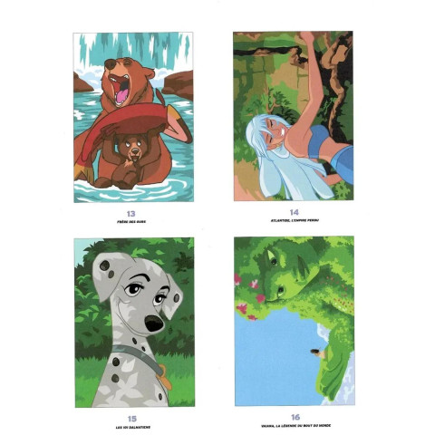Розмальовка-антистрес Disney (Світ природи) 100 загадкових малюнків за номерами