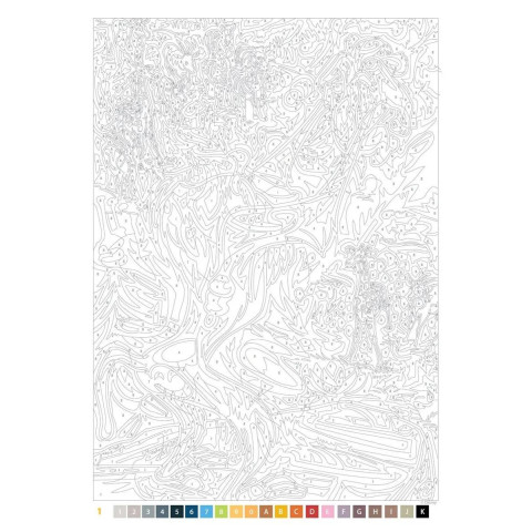 Розмальовка-антистрес Disney (Класика) 100 загадкових малюнків за номерами