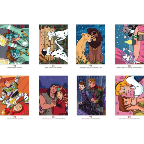 Розмальовка-антистрес Disney (Кохання) 100 загадкових малюнків за номерами