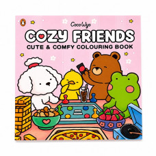 Розмальовка-антистрес Coco Wyo Cozy Friends  45 милих ілюстрацій із тваринами для затишного творчого відпочинку.