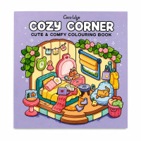 Розмальовка-антистрес Coco Wyo Cozy Corner  45 затишних ілюстрацій куточків для творчості, відпочинку та релаксу.