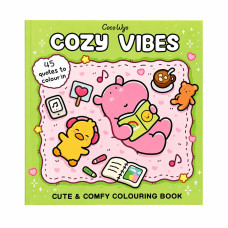 Розмальовка-антистрес Coco Wyo Cozy Vibes  45 мотивуючих цитат та милих ілюстрацій для творчості, релаксу й гарного настрою.