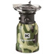 Портативний газовий пальник KEMPER КЕ2008CMF Camouflage з пєзопідпалом і підставкою для посуду для кемпінгу та туризму
