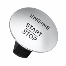 Кнопка запалювання та запуску двигуна Start Stop для Mercedes-Benz A-Class, C-Class, E-Class, S-Class, срібляста (OE 2215450714 / 221545071464)
